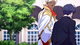 Prince fills up shy boy's anime hole with creamy finish