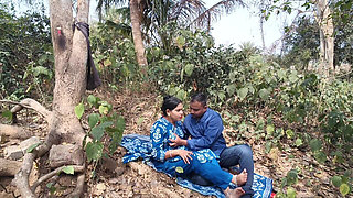 Indian Village Sex Video, Indian Girl Big Boob Press by Her Step Brother in Outdoor Village