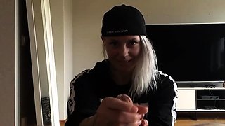 German Amateur Blonde Sucking Pov