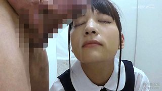 Asian japanese amateur has deep throat