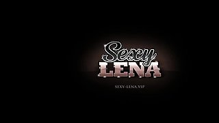 Goddess Lena Sexy Lena Private Garden Footjob Black