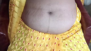 Solo - Yellow Saree Dropping and Fingaring