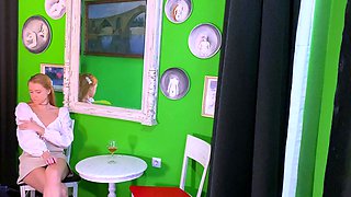 Sexy teen ebony solo toy masturbation