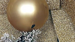 Merry Sexmas, Stepdaddy! Stepdaughter's Pussy as a Gift!