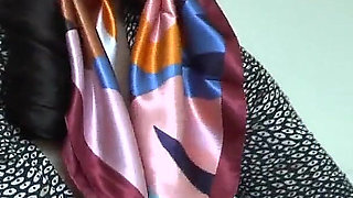 My Shiny Satin Scarves Will Turn You on! Lady Victoria Valente