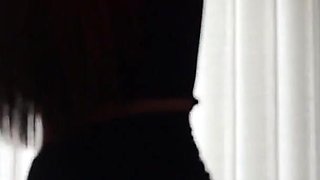 Latina with Perfect Body Dances Me in Pole Dance
