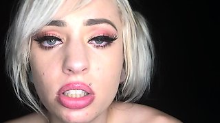 Blonde teen Sierras first erotic masturbation video