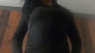 Workout Clothes Try on with Pee Fetish