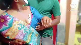 Lactating House Maid Feeding Her Milk and Fucked Hardly by Owner's Stepson- Full Tamil Erotic Audio with Real Loud Moaning