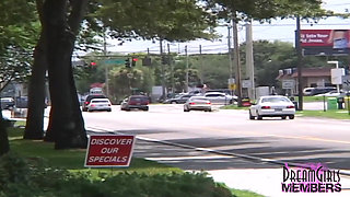 Amazing Alana Gets Naked in Risk Flashing Spots