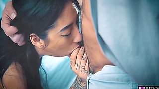 Tattooed Teen 18+ Mali Ubon Drains Cock Of Cum
