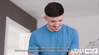 Yeri Blue's Sizzling Interracial Passion in a Wild Kitchen