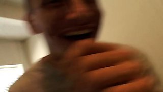 Hot brunette big boobs toying pink pussy