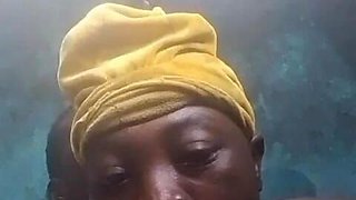 Pressing Big Boobs Until She Gets Out