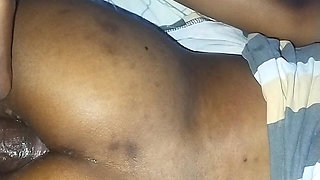 bbc in a tiny asshole! Teen stepdaughter ready for anal