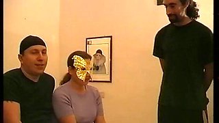 My Stepbrother with the Mask Becomes a Huge Slut, She Wants to Be Banged Like a Whore
