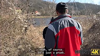 Public Blowjob Gone Wrong! Stranger Catches Us & Joins In - POV Cuckold Sex in Car