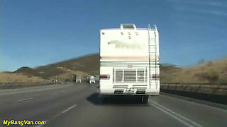 Crazy MILF rough bangvan DP fucked