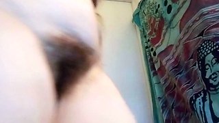 Hairy Pussy PAWG Naked Dance Twerking (PinkMoonLust Dancing