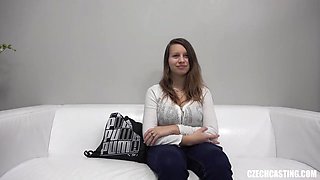 Czech College Girl Sandra Auditions