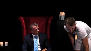 Tyler Saint angry cock fucked deep Colton Fox ass