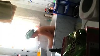 Stepmom in very intimate voyeur scenes