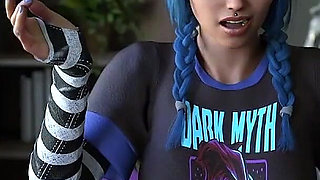 Taboo University #03 - Chem Class with Beatiful Black 18yo and Blue Haired Emo