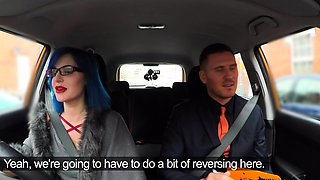 Fake Driving School Sexy emo gets her ass pounded