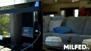 Naughty MILF Nade Nasty cheats on husband with young stud, Dee Willams & Trey Hazee