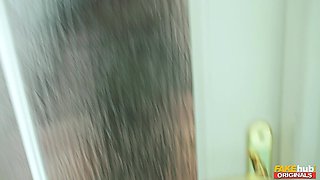 Stunning temptress Stacy Cruz crazy sex scene