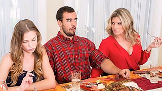 MILF mom Cory Chase has stud to fuck for thanksgivning