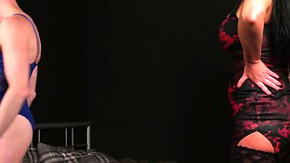 Stockings femdom SPH sissified loser