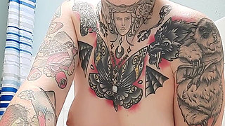 Peeing in a Glass Upclose&golden Shower