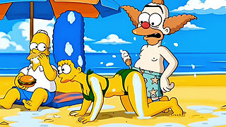 Beach Bitch: Married Housewife Gets Fucked On The Beach