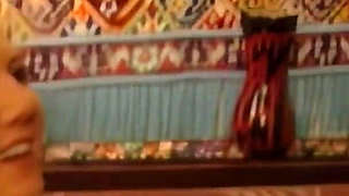 Blonde Babe Fingers Wet Pussy and Teases Guys