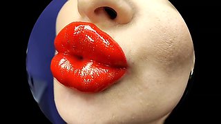 Huge Pouty Bimbo Lips Giantess
