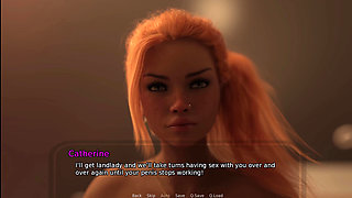 Grandmas House - having the best threesome with elizabeth and catherine