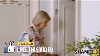 Shame4k. seducing gorgeous mature for porno was not so hard for student programmer