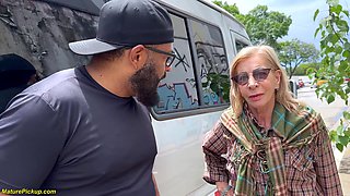 79 Years Old Mature Picked Up For Ass Fucking