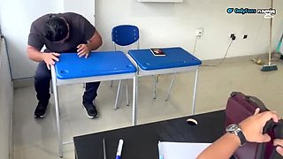Mara the Hot Latina Student Fucks Teacher for Being Late - Homemade 4K Sex