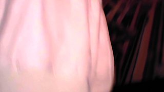 Cute Kansas Girl Ashley Masturbates in a Club DJ Booth