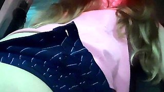 Busty Czech amateur fucks outdoor in public