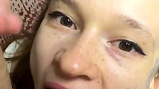 Hard Facefuck and Multiple Petite Girl Orgasm