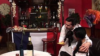 Insane 4 way with the greatest dark hued and black XXX