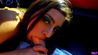 Sexy Milf Ella Wants Cum On Her Hairy Bush - Ella Knox