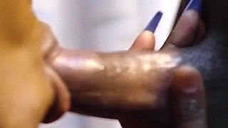 An African Couple on Fire