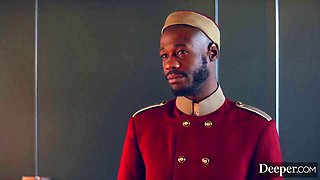 Deeper. Bride Jazmin Gets Extra Special Hotel Service