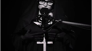 Italian Joi: The Blessing Of Milf Nun Ruber Flamma To Cum On Her Tits