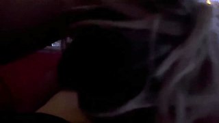 Homemade amateur blonde blowjob