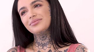 Kinky tattooed brunette on blonde - Anna Claire Clouds Gets A Surprise Visit From Her Boss part 1 - Anna Claire Clouds